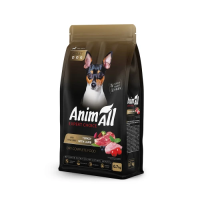 Полнорационный сухой корм Animall, для собак малых пород со свежей индейкой и ягненком, 0.7 кг