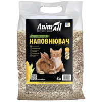 Наполнитель кукурузный Animall для туалетів домашніх тварин, 3 кг