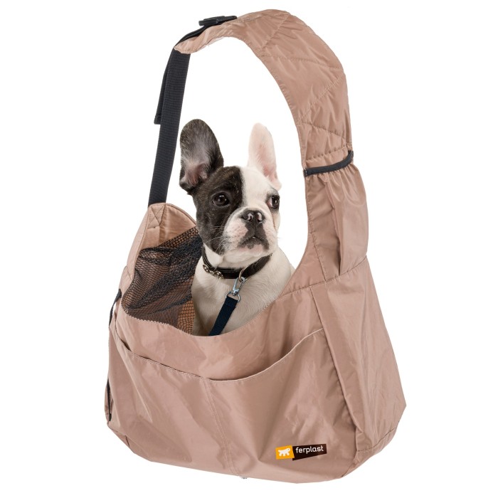Сумка-переноска Ferplast CARRIER SAFARI, пудрова, 47 x 17 x h 28 см