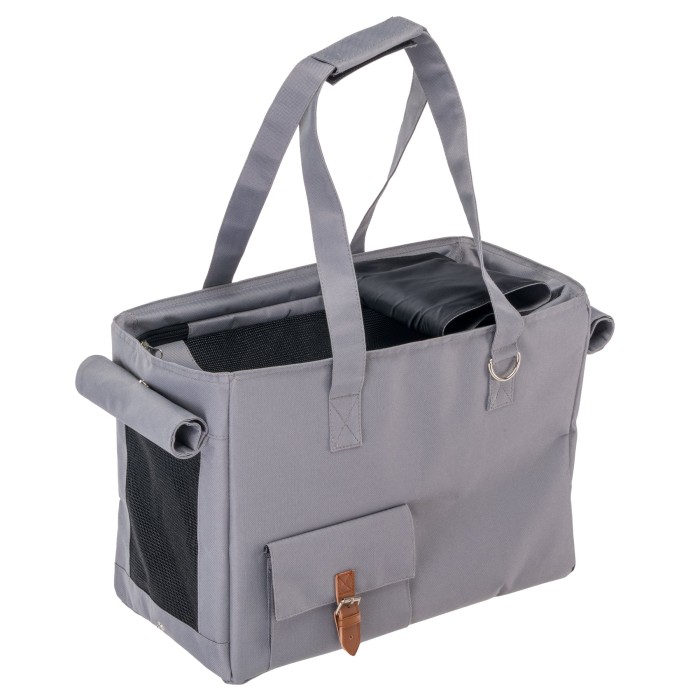 Сумка-переноска Ferplast CARRIER JETSET, серая, 40 x 20 x h 30 см