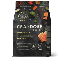 Сухой корм Grandorf FRESH SALMON&SWEET POTATO, для собак малых пород, ..