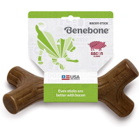 Игрушка крепкая для жевания Benebone Кленовая ветвь, со вкусом бекона - SMALL, для собак весом до 13 кг