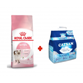 Акція Сухий корм для кошенят Royal Canin KITTEN 4 кг + Наповнювач для ..
