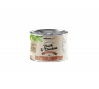 Влажный корм для кошек Chicopee, с Уткой и Курицей, консерва, 195 г..