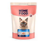 Сухой корм HOME FOOD ADULT Hypoallergenic for sterilised, гипоаллерген..