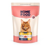 Сухой корм HOME FOOD ADULT For large breeds, для взрослых кошек больши..
