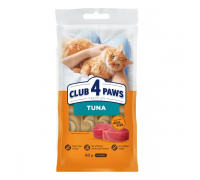 Кремові ласощі Club 4 Paws (Клуб 4 лапи) Premium, зі смаком тунця, 60 ..
