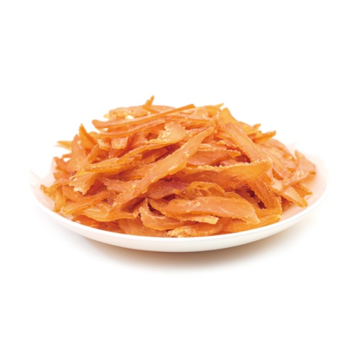 Wanpy Soft Chicken Jerky Strips ВАНПИ ФИЛЕ КУРКИ ВЯЛЕНОЕ ПОЛОСКИ лакомство для кошек, 0.08 кг