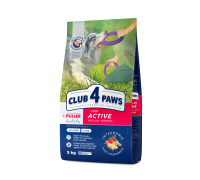 Club 4 Paws Сухий корм для собак  Актив середніх порід 5 кг..