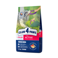 Club 4 Paws Сухий корм для собак  Актив середніх порід 5 кг
