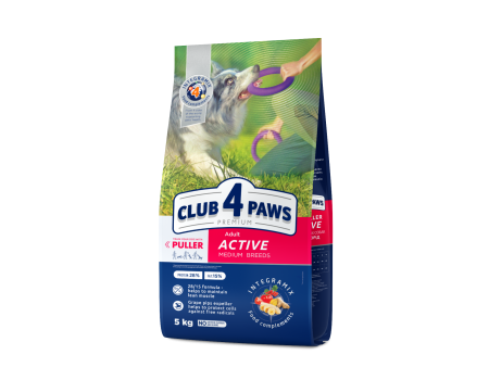Club 4 Paws Сухий корм для собак  Актив середніх порід 5 кг