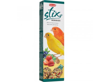 Ласощі для канарок PADOVAN Stix Berries Canarini, 80 г