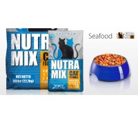 без даты  производства// Nutra mix seafood- сухой корм для кошек, форм..