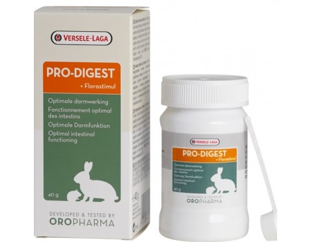 Versele-Laga Oropharma Pro-Digest ОРОФАРМА ПРО-ДИЖЕСТ восстановитель кишечника для кроликов и грызунов, 0.04 кг.
