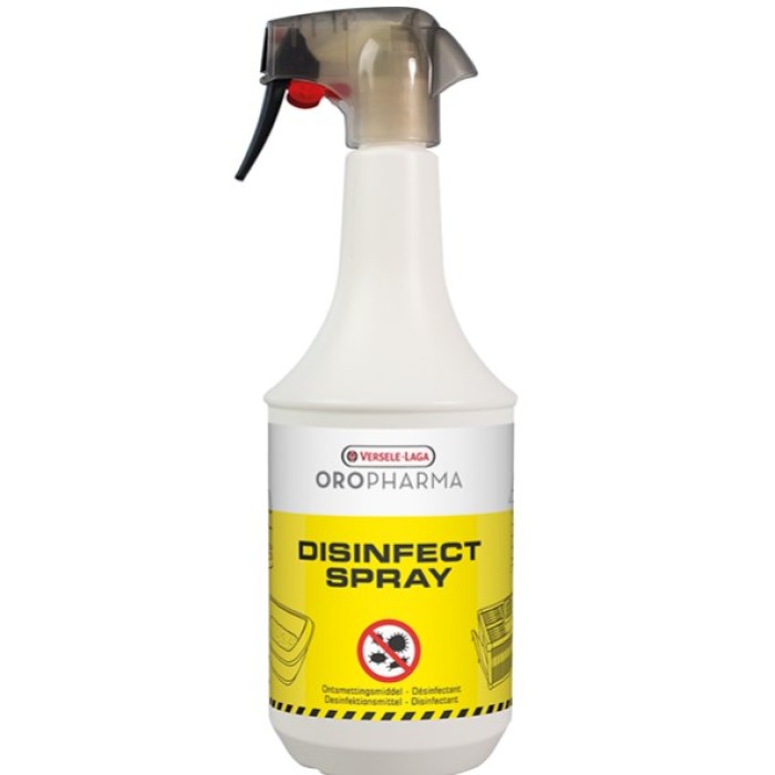 Versele-Laga Oropharma Disinfect Spray ОРОФАРМА ДЕЗИНФІКУЮЧИЙ СПРЕЙ бактерицид, фунгіцид, віруліцид для всіх тварин, 1 л