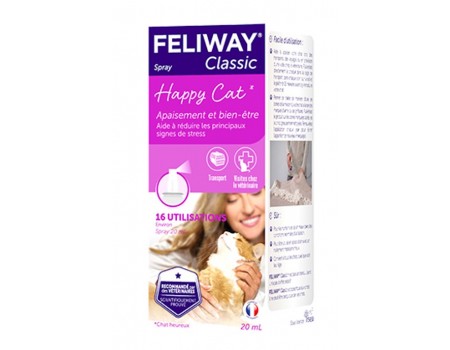 Ceva Feliway Classic (Фелівей Класік) спрей – заспокійливий засіб для котів під час транспортування, 20 мл