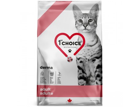 1st Choice Adult Derma ФЕСТ ЧОЙС ДЕРМА сухой диетический корм для кошек 1.8 кг
