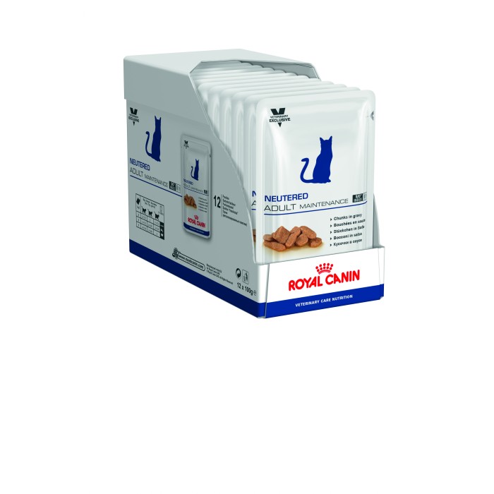 Влажный корм для взрослых кошек ROYAL CANIN NEUTERED ADULT MAINTENANCE Pouches 0.1 кг 