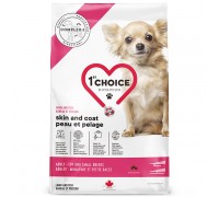 Сухий корм 1st Choice Toy and Small Skin and Coat, для собак міні та м..