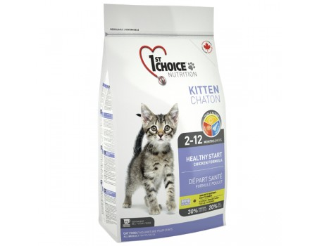 1st Choice Kitten Healthy Start ФЕСТ ЧОЙС КУРКА ДЛЯ КОШЕНЯТ сухий суперпреміум корм для кошенят 0.907 кг.