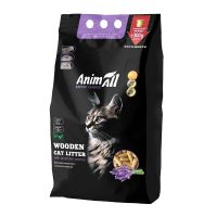AnimAll Дерев'яний наповнювач для котячого туалету з ароматом лаванди, 2,8 кг