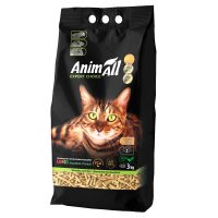AnimAll Дерев'яний наповнювач для котячого туалету, 3кг