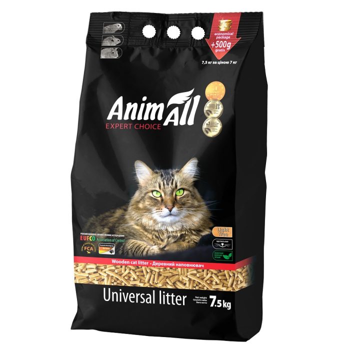 AnimAll  Наполнитель для кошачьего туалета,  универсал 7,5 кг./20л