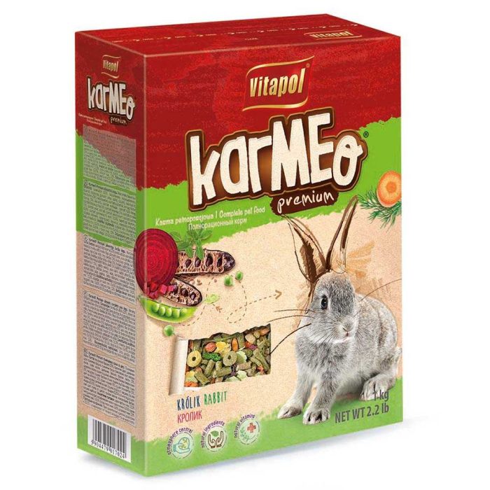 VITAPOL КОРМ ПОЛНОРАЦИОННЫЙ ДЛЯ КРОЛИКА 1КГ