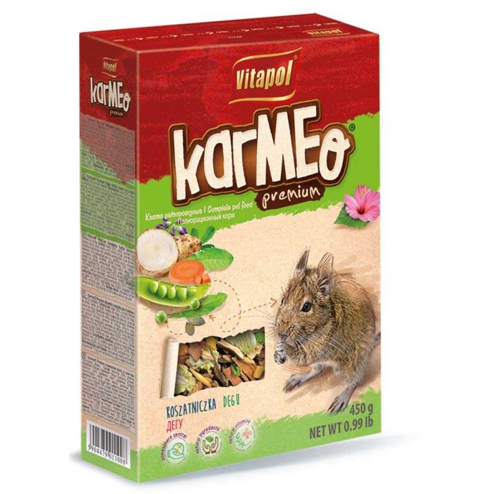 VITAPOL КОРМ ПОВНОРАЦІЙНИЙ ДЛЯ ДЕГУ 450Г