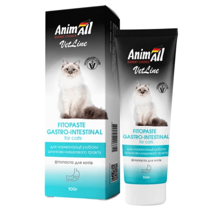 AnimAll VetLine фитопаста для нормализации работы ЖКТ, 100гр