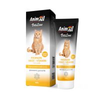 AnimAll VetLine фитопаста мультивитаминая для котов, 100гр