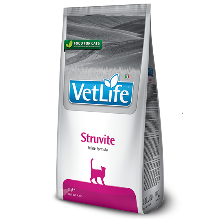 Сухой корм Farmina Vet Life Struvite для кошек, для растворения струвитных уролитов, (25319) 2 кг