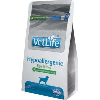 Сухой лечебный корм для собак Farmina Vet Life Hypoallergenic Egg & Rice при пищевой аллергии, (25272) 2 кг