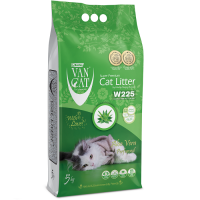 Van Cat Алоэ Вера - Наполнитель бентонитовый для кошачьего туалета 5 кг