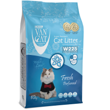 Van Cat Fresh Свежесть - Наполнитель бентонитовый для кошачьего туалета, 10 кг