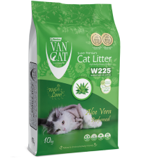 Van Cat Алоэ Вера - Наполнитель бентонитовый для кошачьего туалета 10 кг