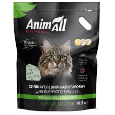 AnimAll "Зеленый Изумруд" - Силикагелевый наполнитель для кошачьего туалета, 5,25 кг/ 10,5л