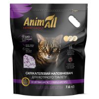 AnimAll "Фіолетовий Аметист" - Силікагелевий наповнювач для котячого туалету, 3,8 кг/7,6л
