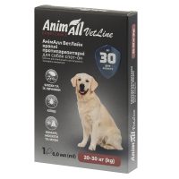 Краплі AnimAll VetLine Spot-On від бліх і кліщів для собак (20-30 кг), 6 мл