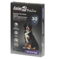 Краплі AnimAll VetLine Spot-On від бліх і кліщів для собак (30-40 кг), 8 мл