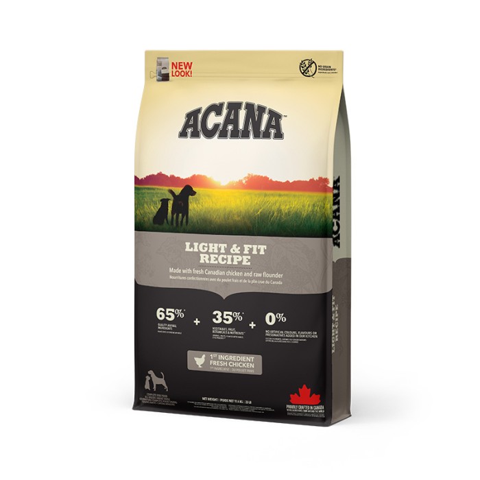 Acana Light & Fit Recipe — сухий корм для дорослих собак з надмірною вагою (птиця) 11.4 кг