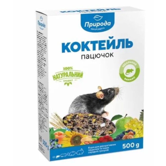 Корм Коктейль «Крыска» Для декоративных крыс 0,5 кг