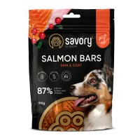 Джерки Savory Bars With Salmon, батончики с лососем 100 г