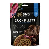 Джерки Savory Fillet Turkey With Duck, филе индейки с уткой, 100 г