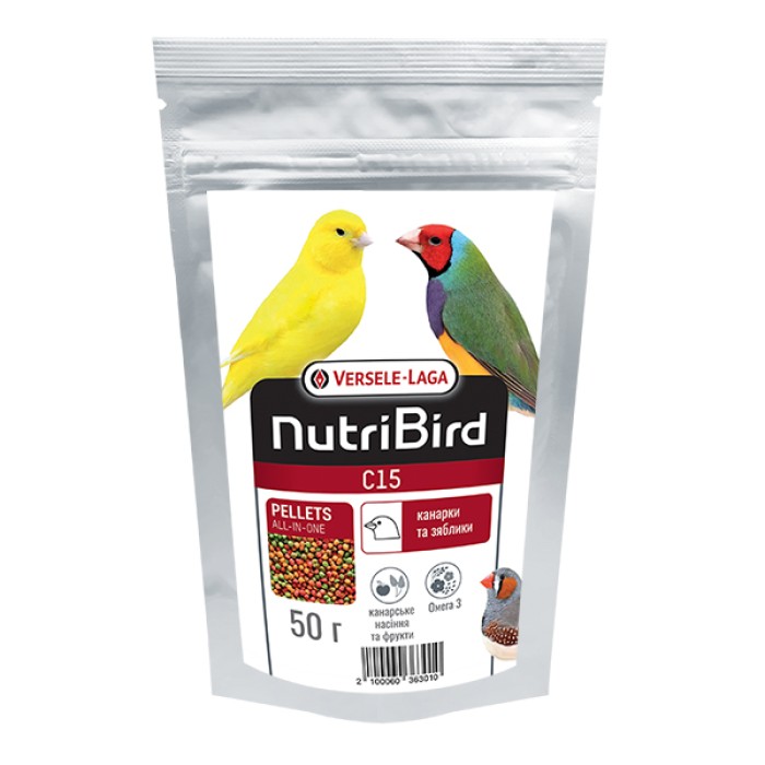 Versele-Laga NutriBird С15 ВЕРСЕЛЕ-ЛАГА НУТРІБЕРД С15 КАНАРКА ЗЯБЛИК корм для канарок та зябликів