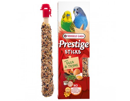 Versele-Laga Prestige Sticks Престиж, яйца и чебрец, лакомство для волнистых попугаев, 2х30г