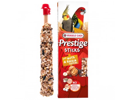 Versele-Laga Prestige Sticks Престиж, гріхи та родзинки, ласощі для середніх і великих папуг, 2х70г