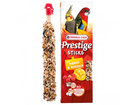 Versele-Laga Prestige Sticks Престиж, манго та шипшина, ласощі для великих і середніх папуг 2х70г