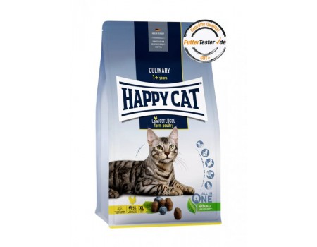 Happy Cat Culinary Land Geflugel  (ДОМАШНЯЯ ПТИЦА) корм для кошек крупных пород  4кг