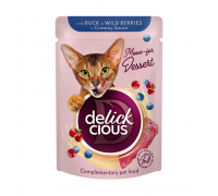 Корм для дорослих котів Delickcious 